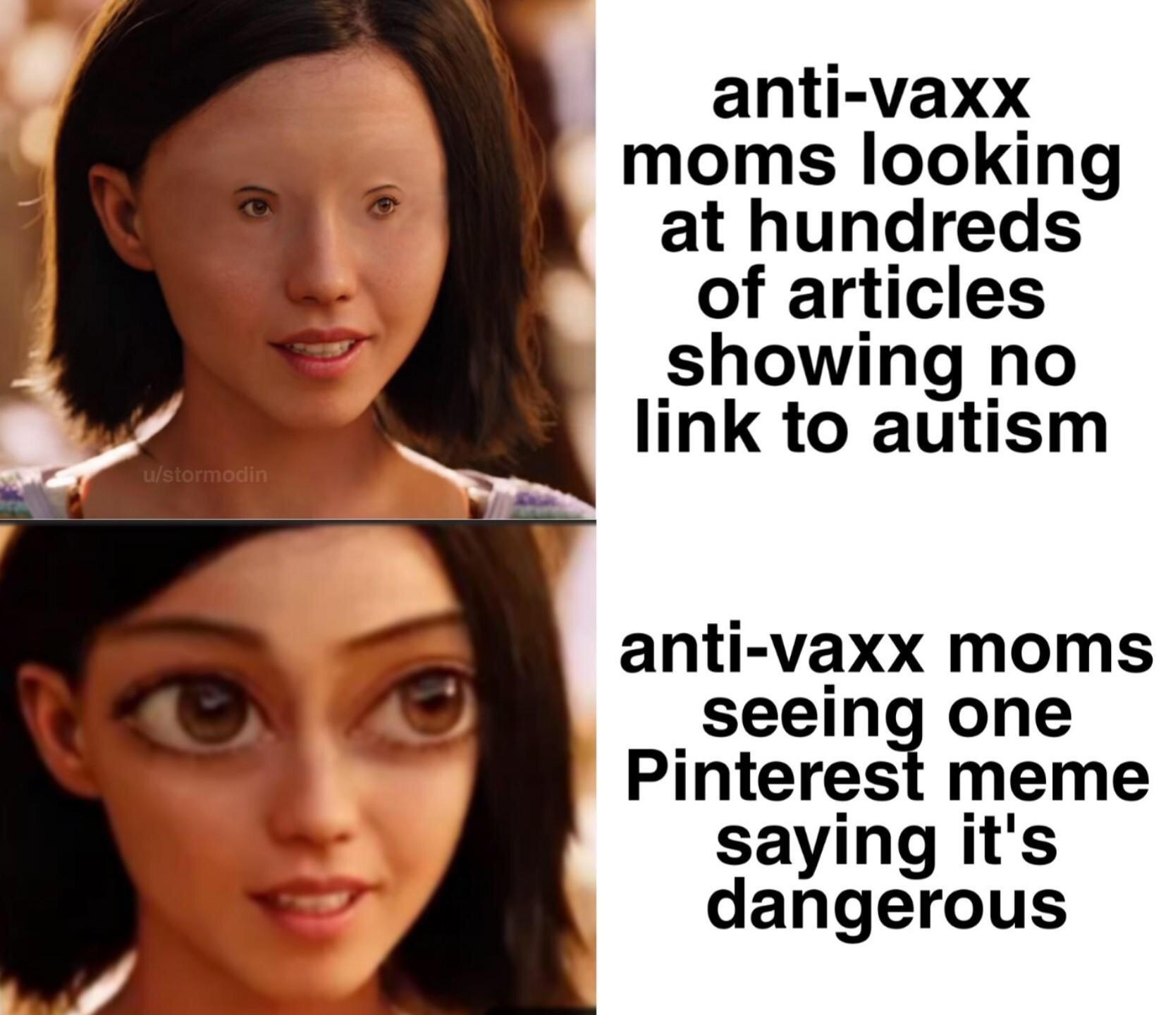 pix Alita Battle Angel Eyes Meme