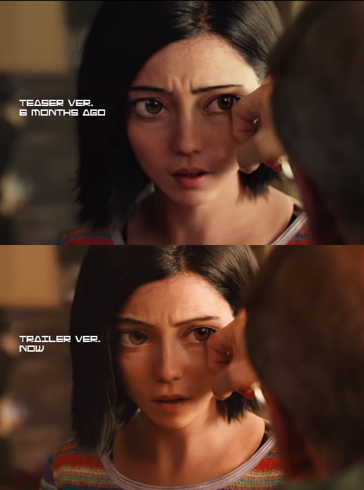 pic Alita Battle Angel Eyes Meme