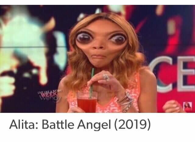 pic Alita Battle Angel Eyes Meme
