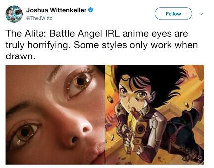wallpapers Alita Battle Angel Eyes Meme