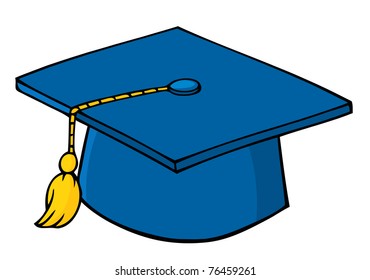 images Animated Blue Graduation Cap