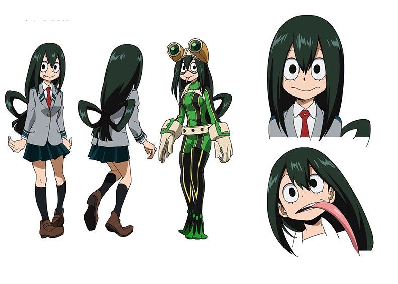 photo Asui Mha Characters Girls
