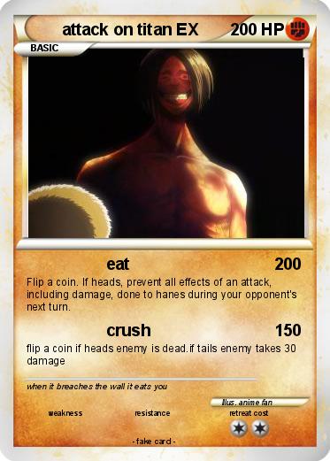 pic Attack On Titan Pokemon Cards