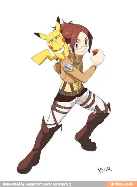 pics Attack On Titan Pokemon Crossover
