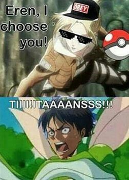 pix Attack On Titan Pokemon Meme