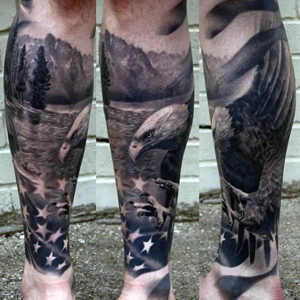 images Black And White Patriotic Tattoo Designs