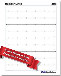 Blank Fraction Number Line Printable pics Blank Fraction Number Line Printable