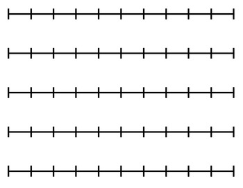 pic Blank Number Line Printable Pdf