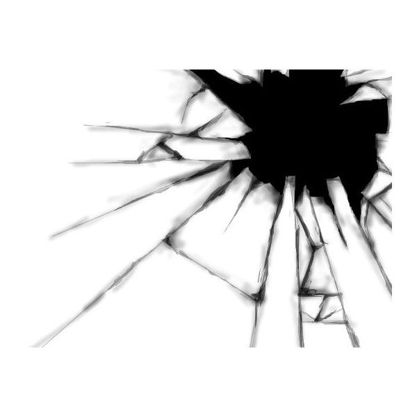 pix Broken Glass Drawing