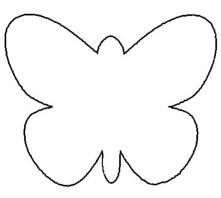 photo Butterfly Template To Print