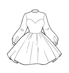 Cocktail Gown Drawing Easy photo Cocktail Gown Drawing Easy