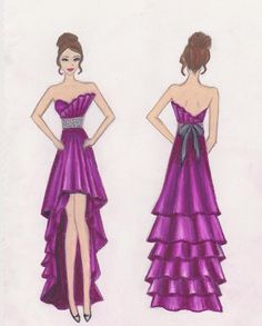 Cocktail Gown Drawing Easy images Cocktail Gown Drawing Easy