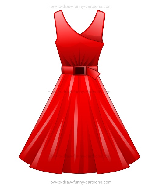 Cocktail Gown Drawing Easy pix Cocktail Gown Drawing Easy