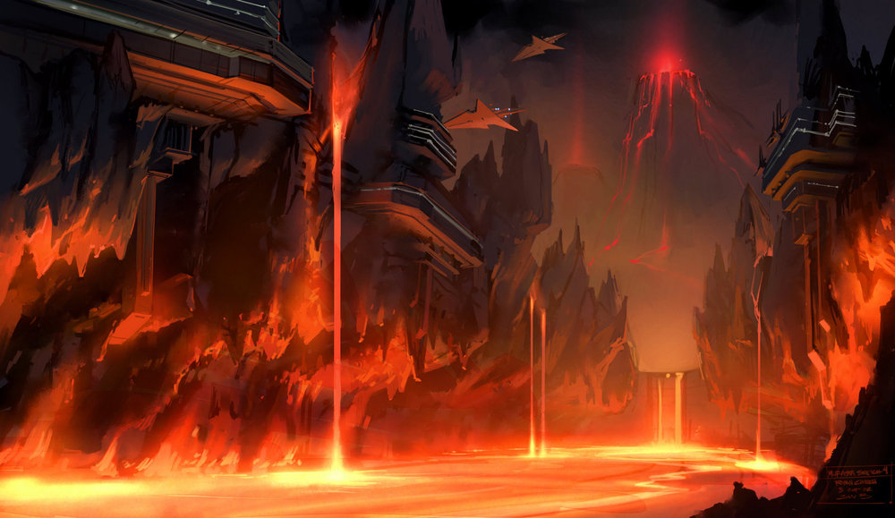 photo Concept Art Star Wars Episode 3 Wallpaper