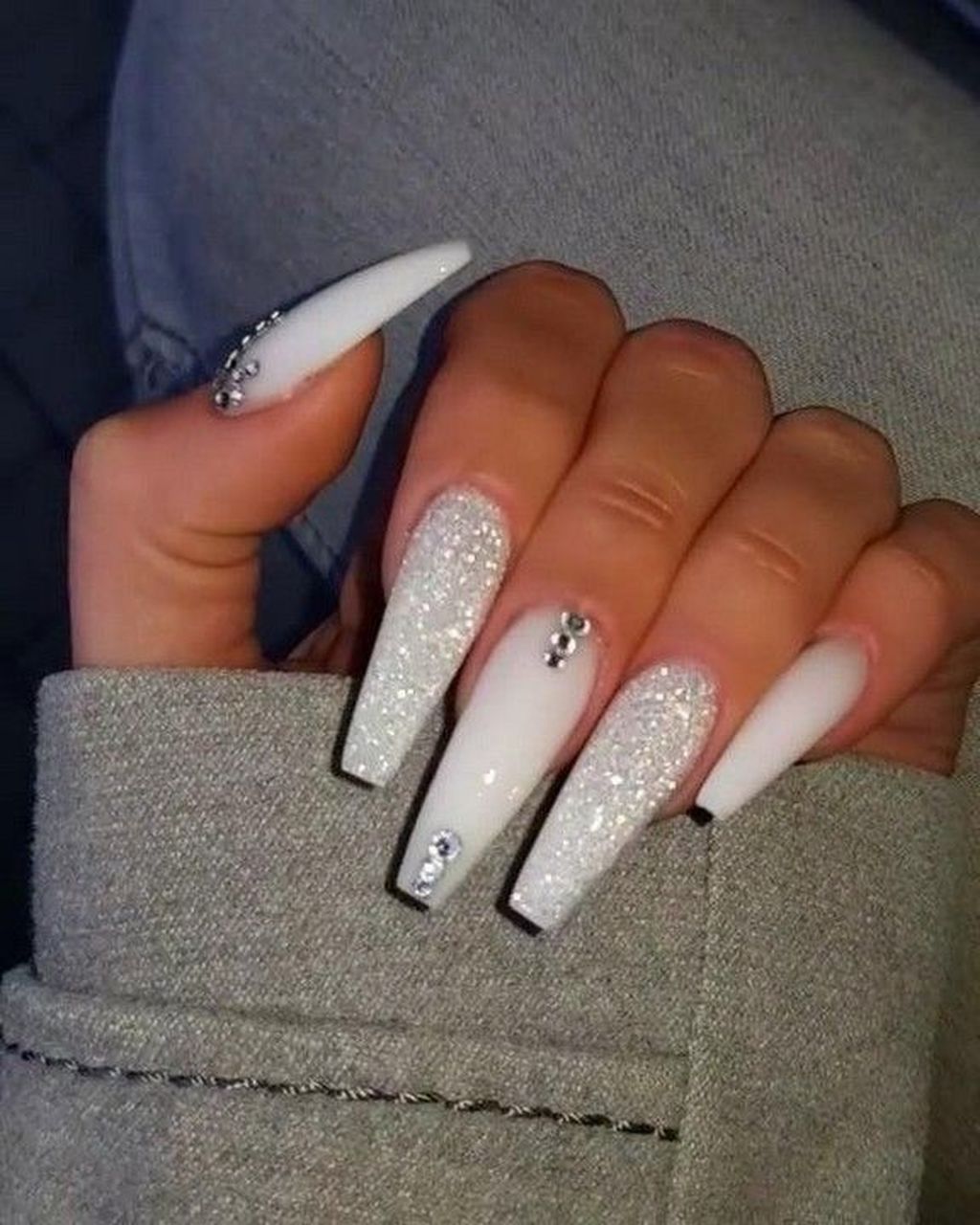 images Fake Nail Ideas White