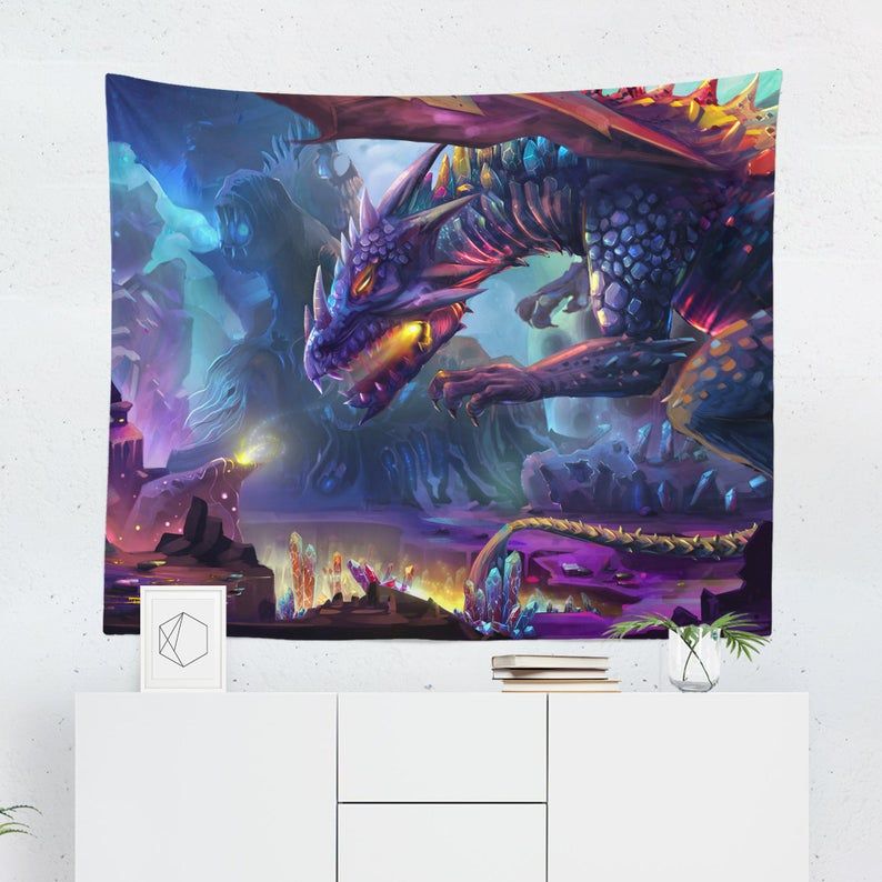 Fantasy Dragon Tapestry images Fantasy Dragon Tapestry