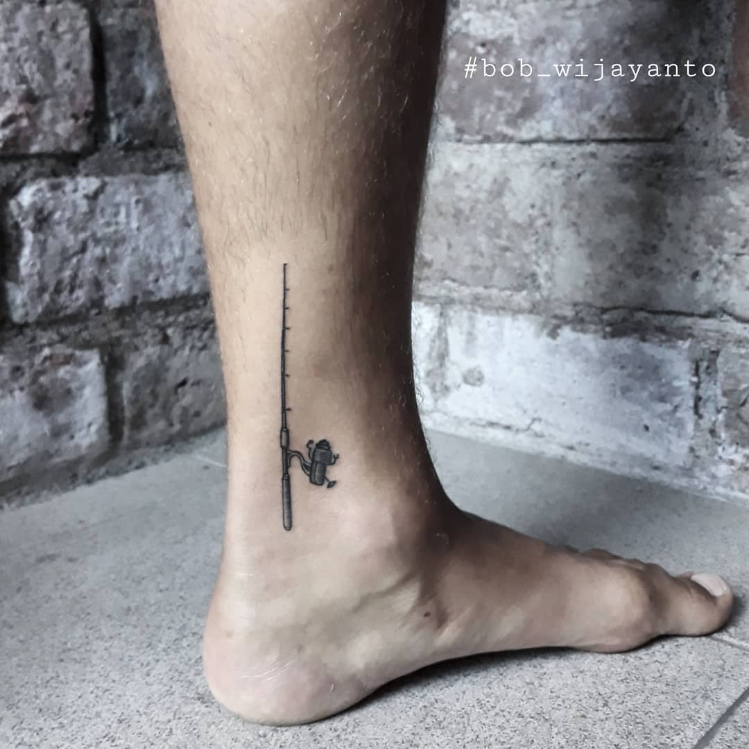 Fishing Rod Tattoo Small pix Fishing Rod Tattoo Small