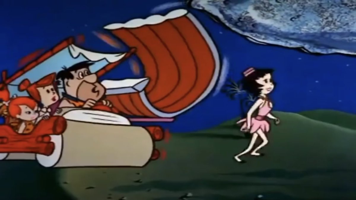 pix Fred Flintstone Car With Ribs