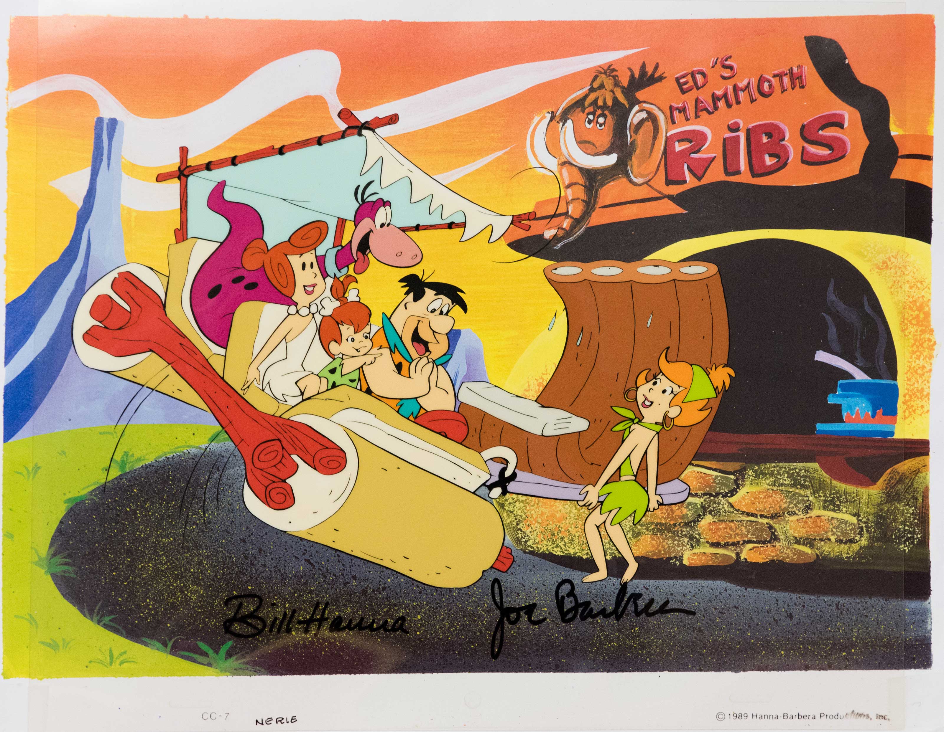 picture Fred Flintstone Car With Ribs