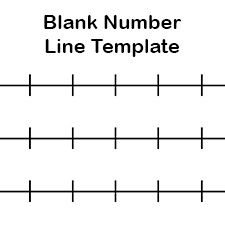 Free Printable Blank Number Line Template images Free Printable Blank Number Line Template