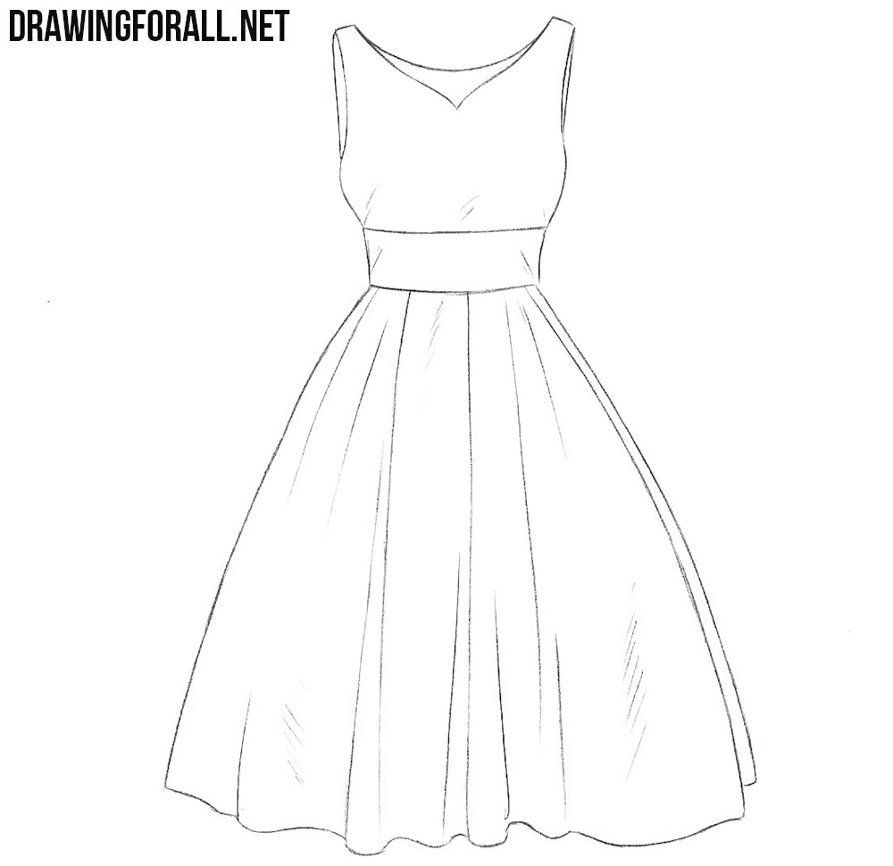 Gown Drawing Easy wallpapers Gown Drawing Easy