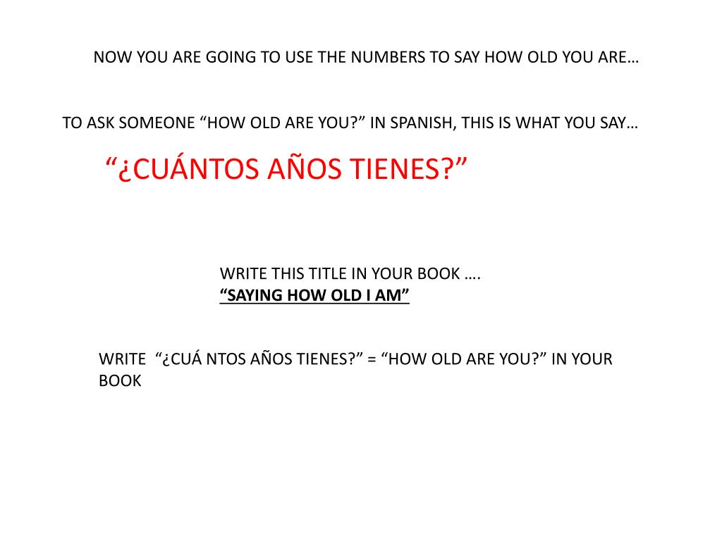 wallpapers How To Answer Cuantos Anos Tienes
