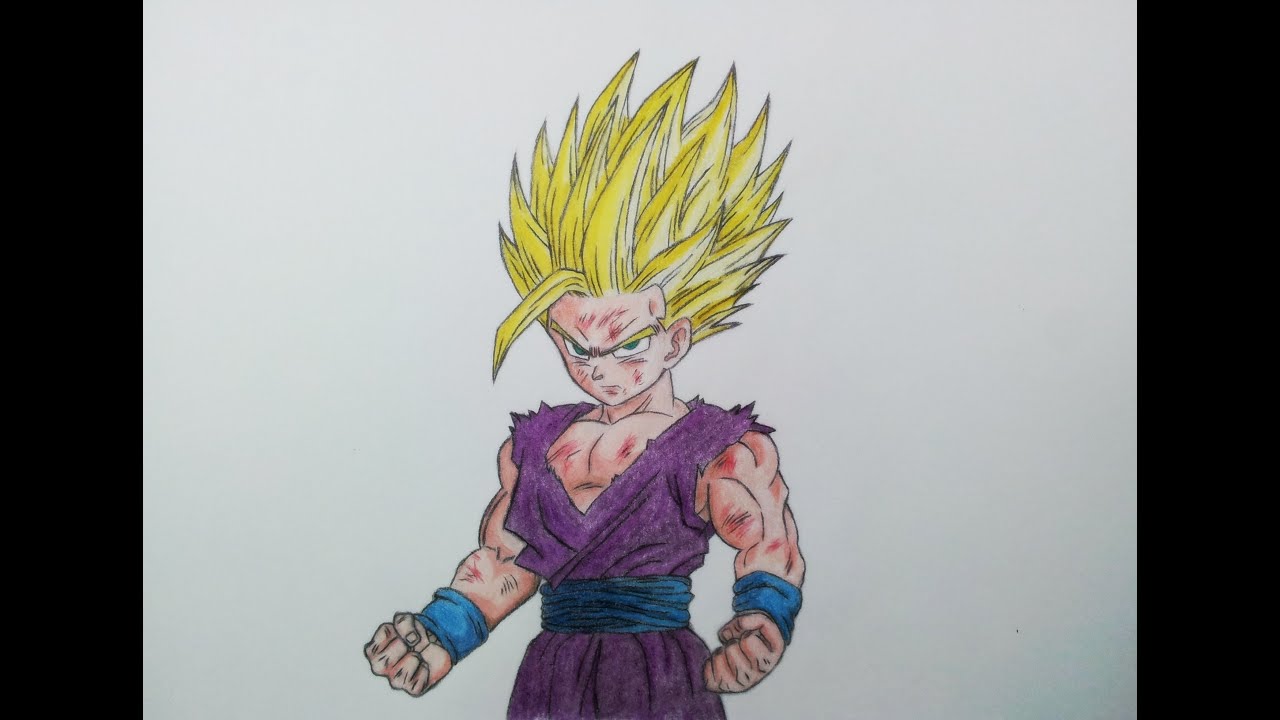 Featured image of post How To Draw Gohan Super Saiyan 2