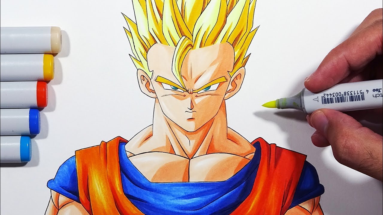 How To Draw Gohan Super Saiyan 2 wallpapers How To Draw Gohan Super Saiyan 2
