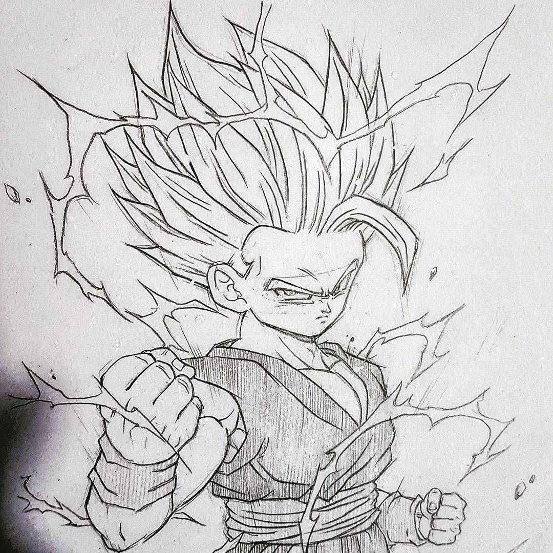 How To Draw Gohan Super Saiyan 2 picture How To Draw Gohan Super Saiyan 2