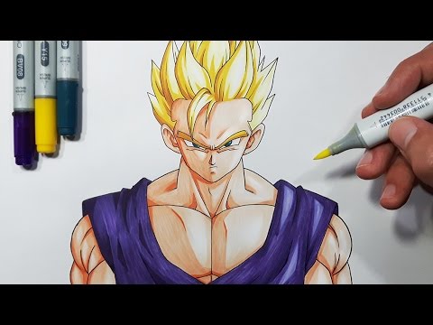 How To Draw Gohan Super Saiyan 3 wallpapers How To Draw Gohan Super Saiyan 3