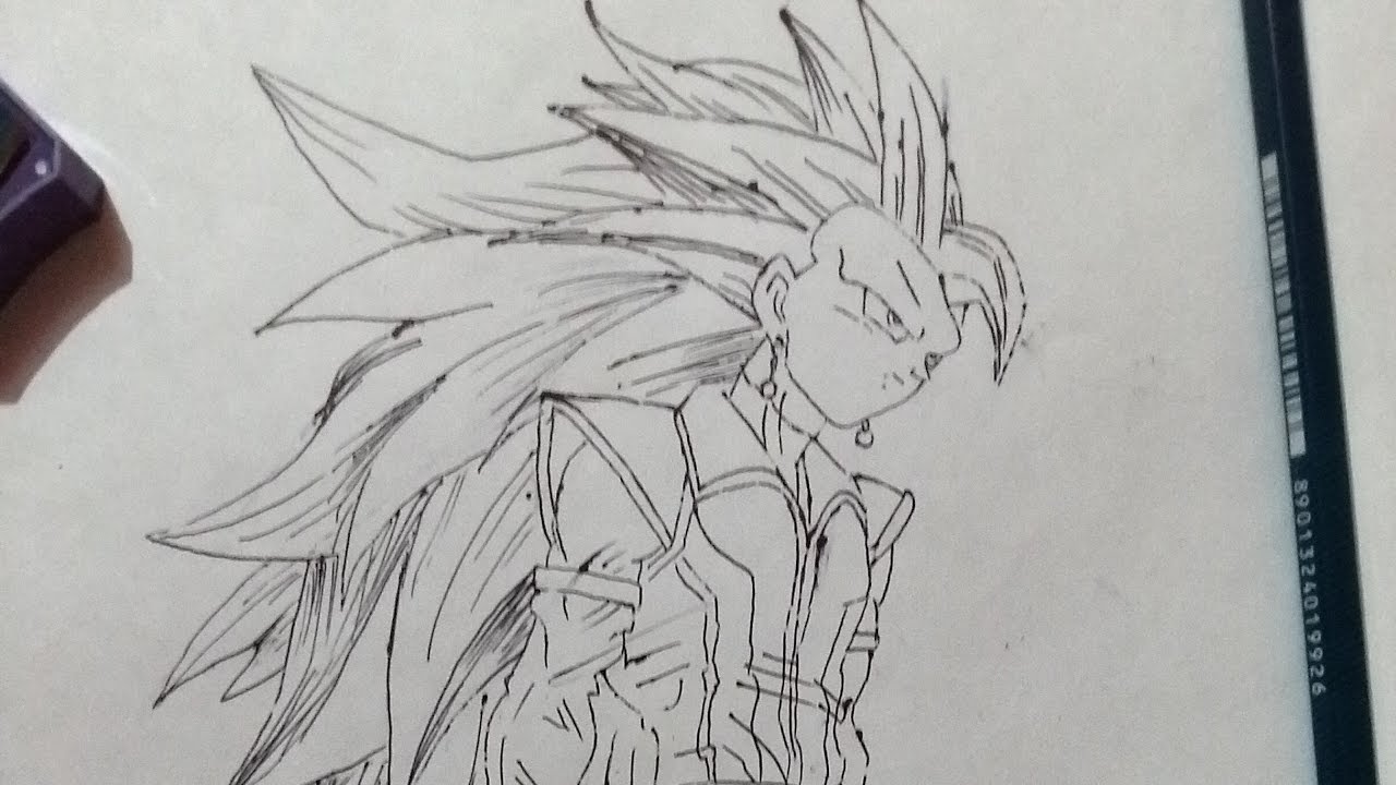 How To Draw Gohan Super Saiyan 3 photo How To Draw Gohan Super Saiyan 3