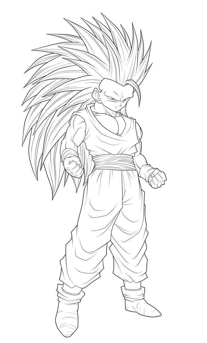 How To Draw Gohan Super Saiyan 3 wallpapers How To Draw Gohan Super Saiyan 3