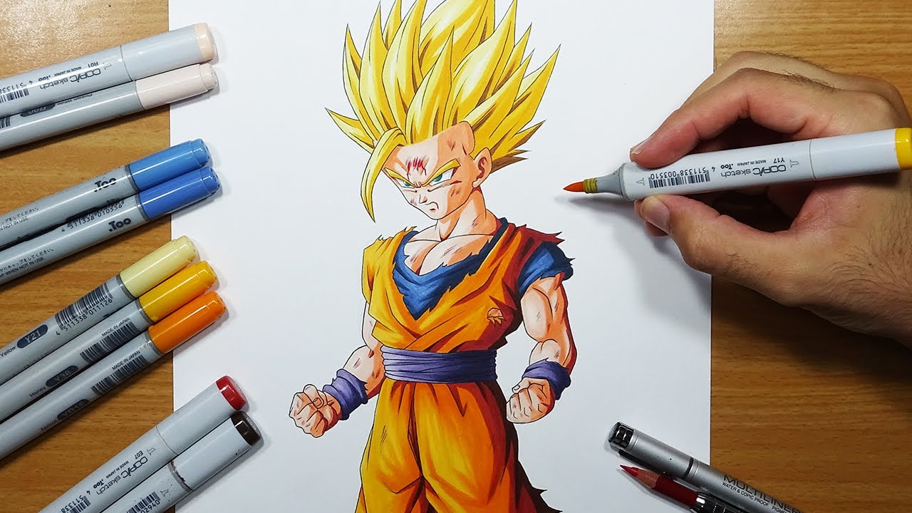 How To Draw Gohan Super Saiyan pix How To Draw Gohan Super Saiyan