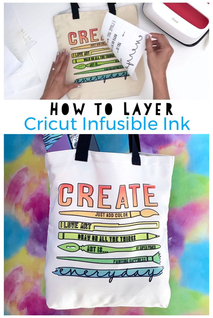How To Layer Infusible Ink Cricut pix How To Layer Infusible Ink Cricut