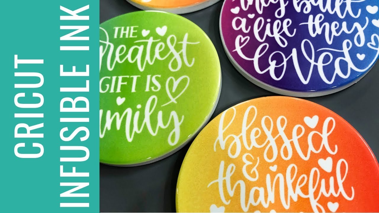 pic How To Layer Infusible Ink On Coasters