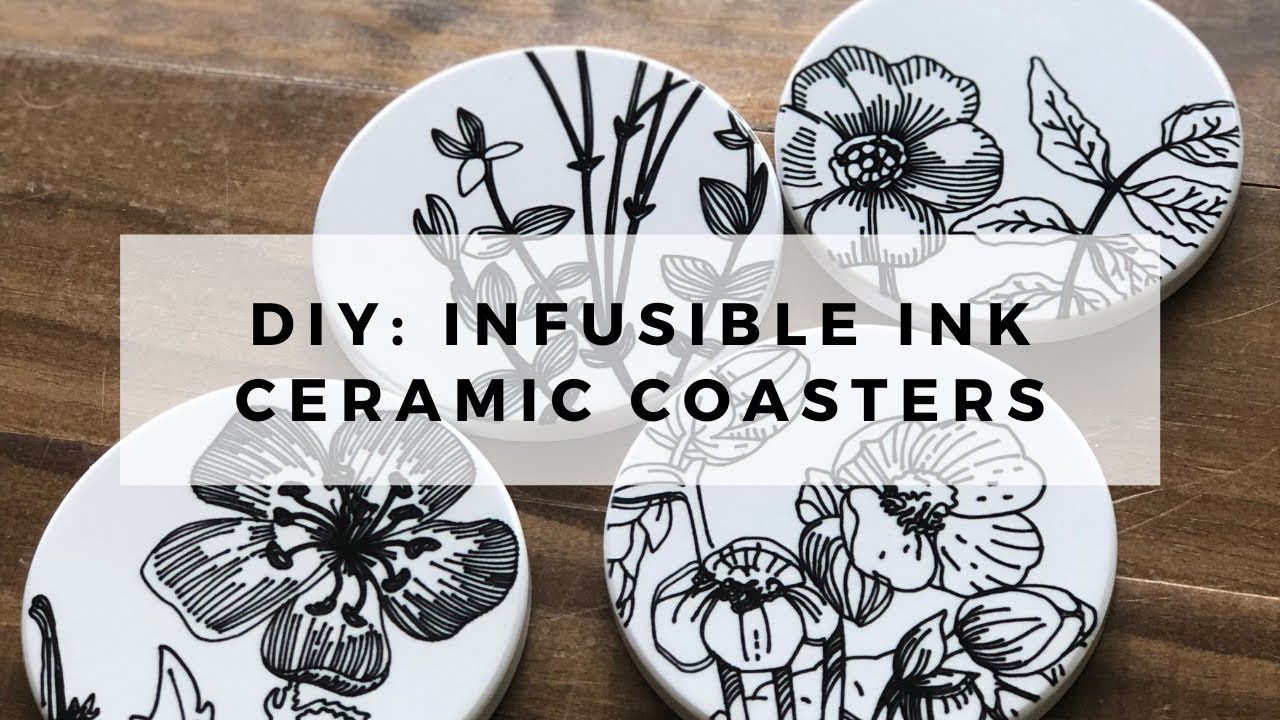 pic How To Layer Infusible Ink On Coasters