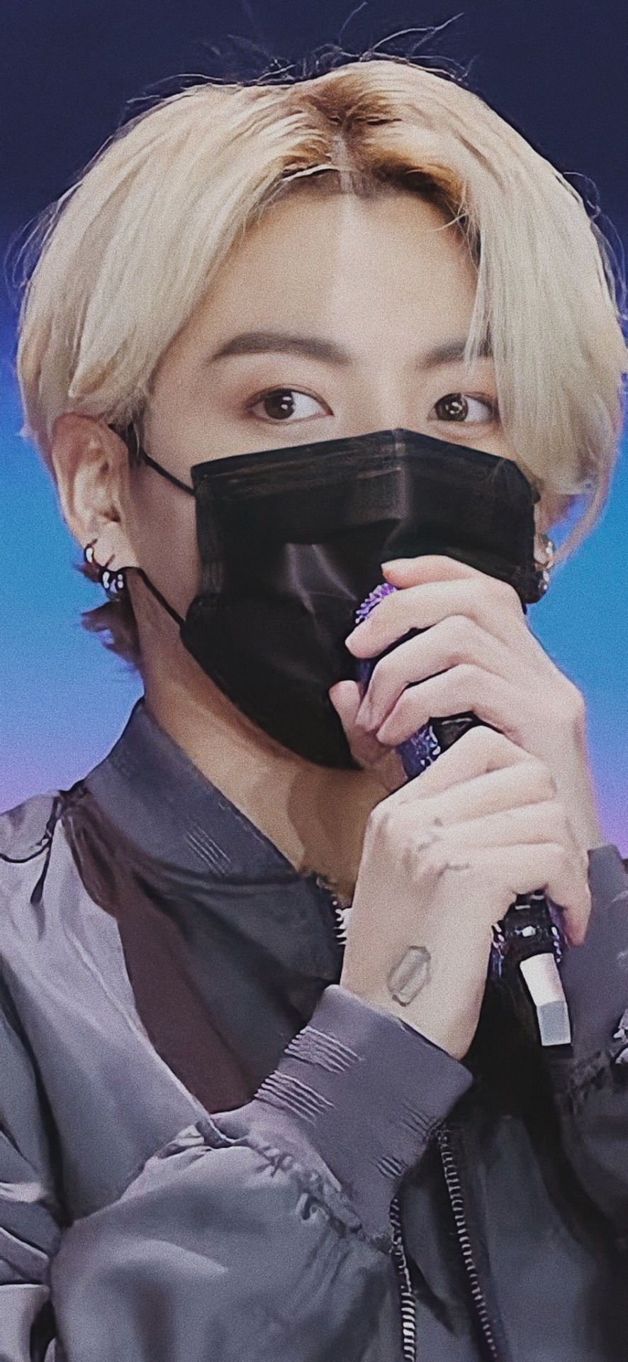 images Jungkook Blond Hair 2021 Wallpaper