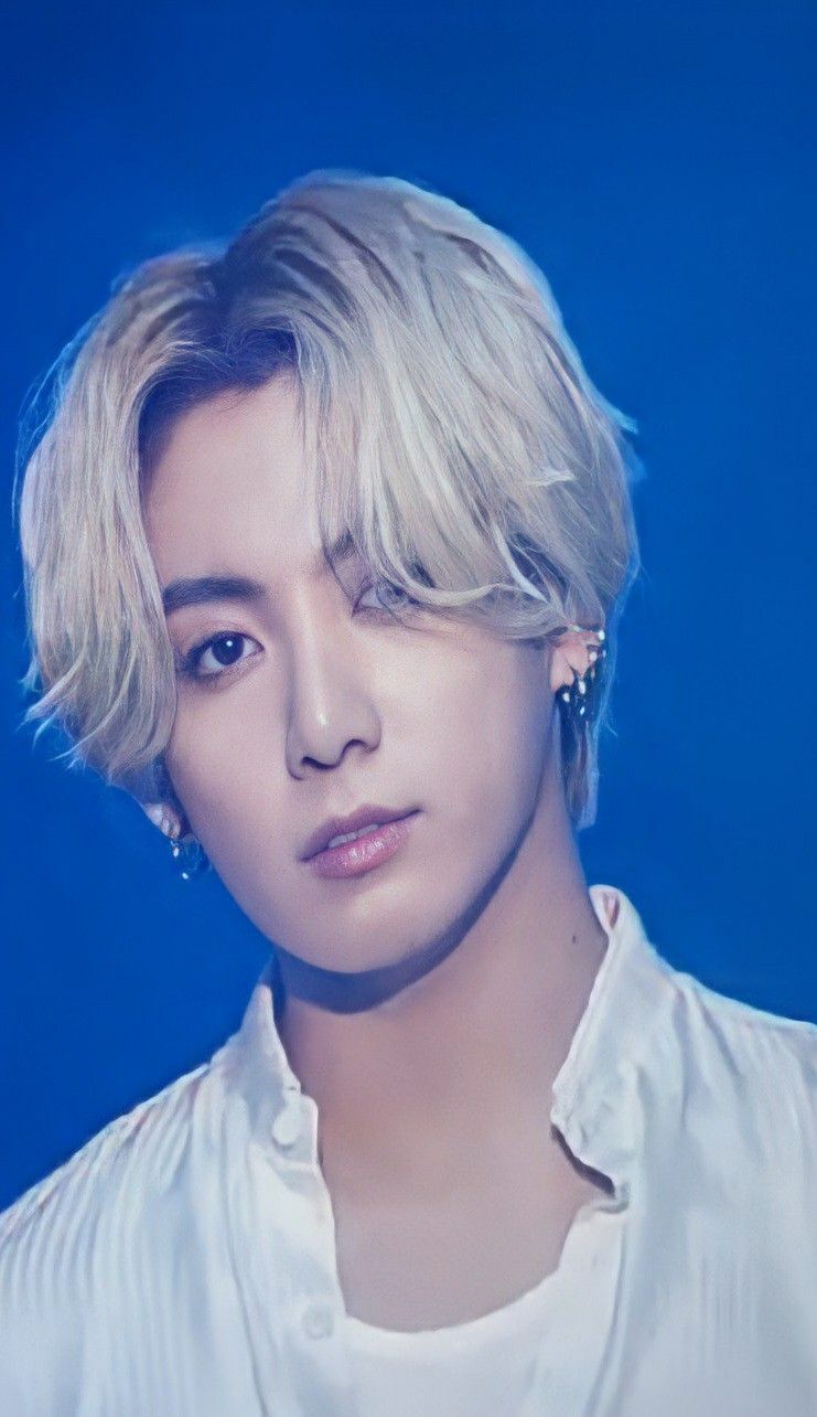 picture Jungkook Blond Hair Gif 2021