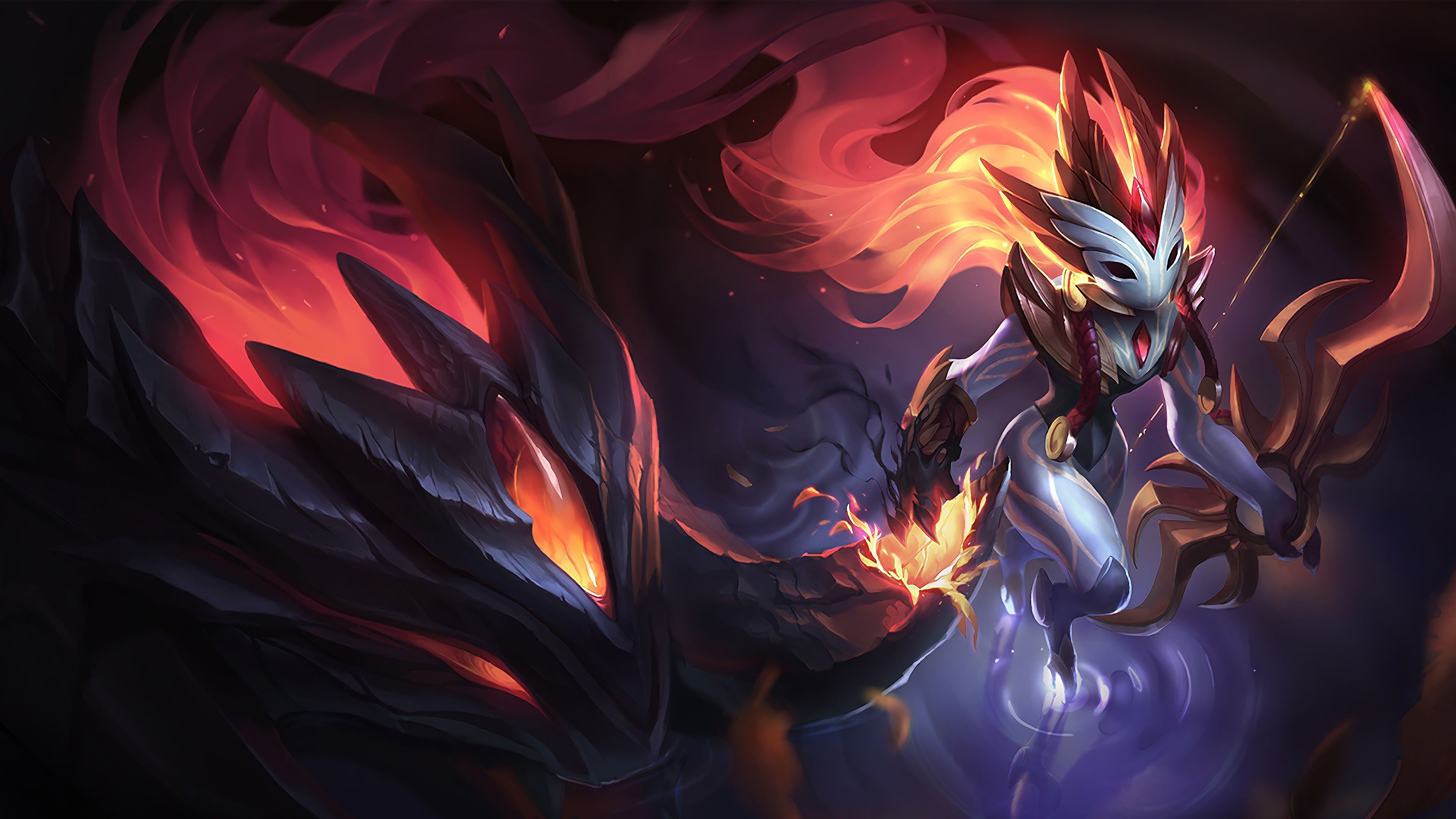 Kindred League Of Legends Wallpaper 4K wallpapers Kindred League Of Legends Wallpaper 4K