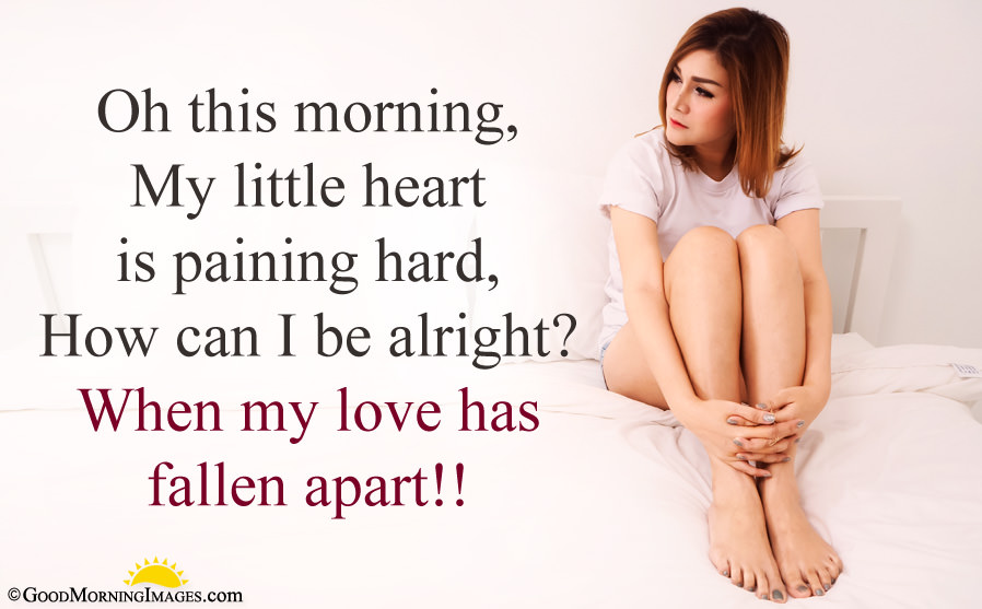 Love Good Morning Sad Status pic Love Good Morning Sad Status