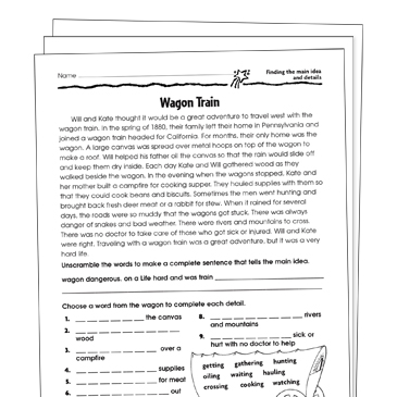 pix Main Idea And Supporting Details Worksheets 3Rd Grade Pdf