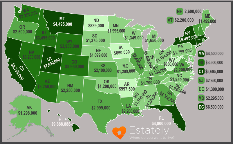 Featured image of post Most Expensive States To Buy A House