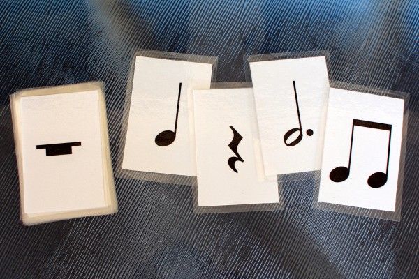 Music Note Value Flashcards photo Music Note Value Flashcards