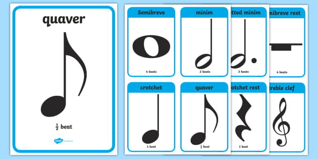 Music Note Value Flashcards pics Music Note Value Flashcards