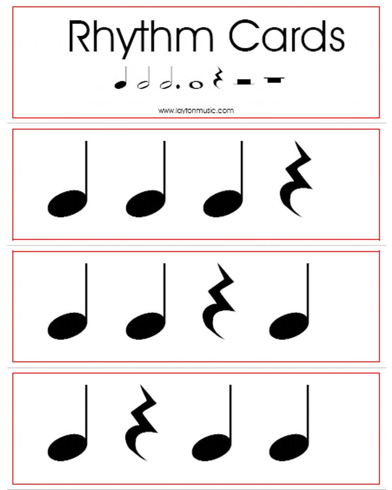 Music Note Value Flashcards picture Music Note Value Flashcards