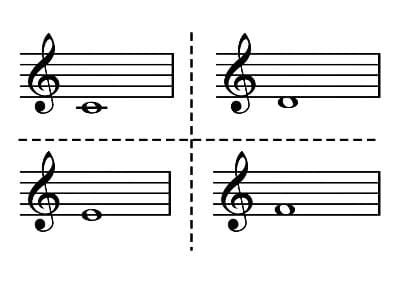 picture Pdf Printable Music Note Flashcards