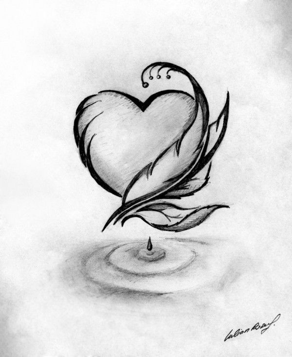 Featured image of post Pencil Heart Cool Easy Drawings