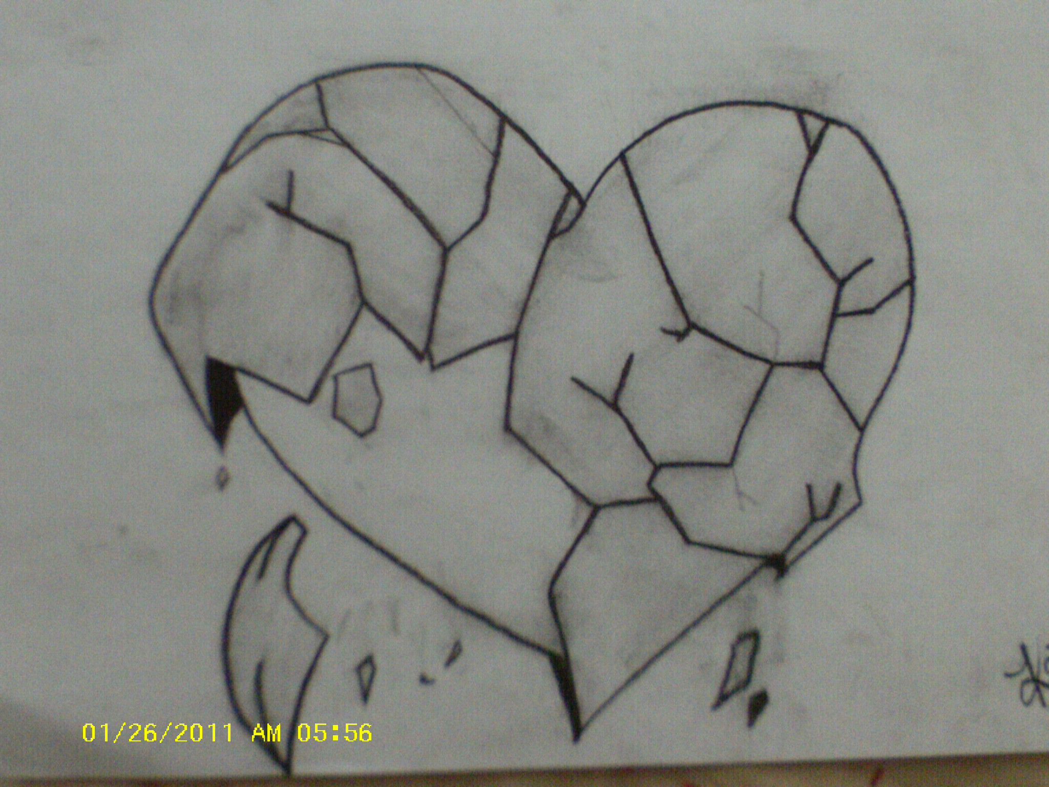 photo Pencil Heart Cool Easy Drawings