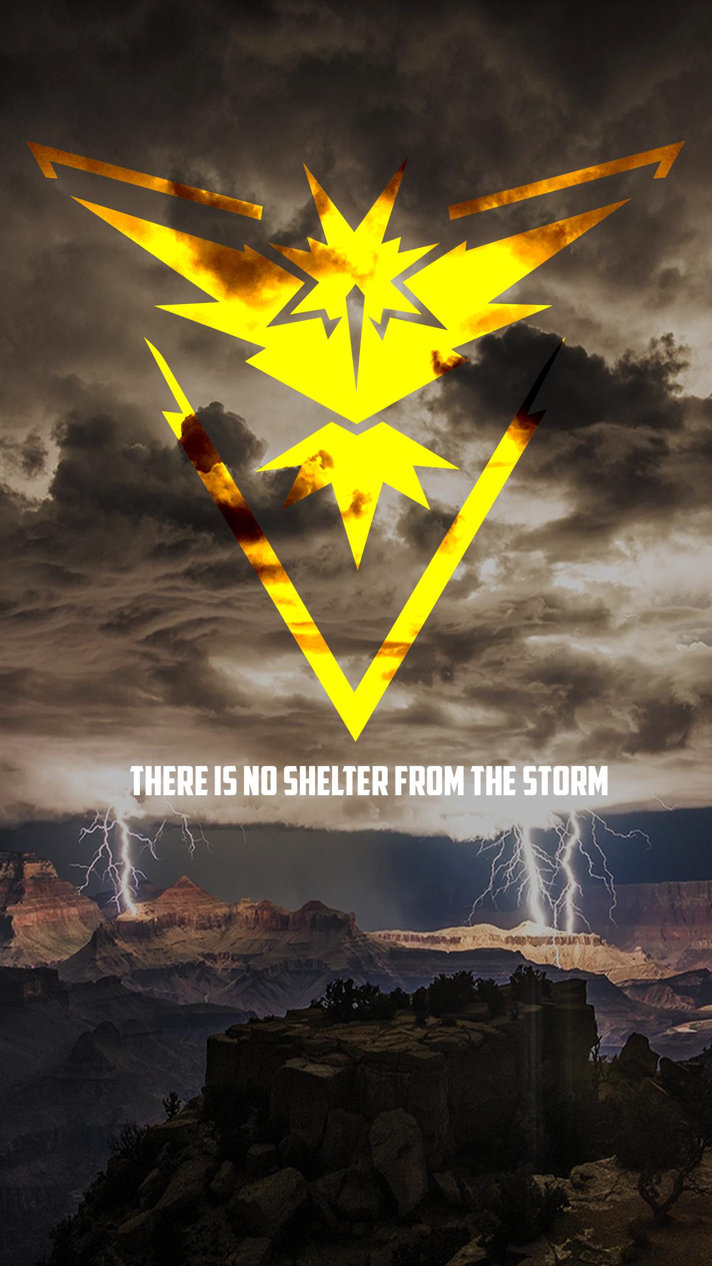 Pokemon Go Team Instinct Wallpaper photo Pokemon Go Team Instinct Wallpaper