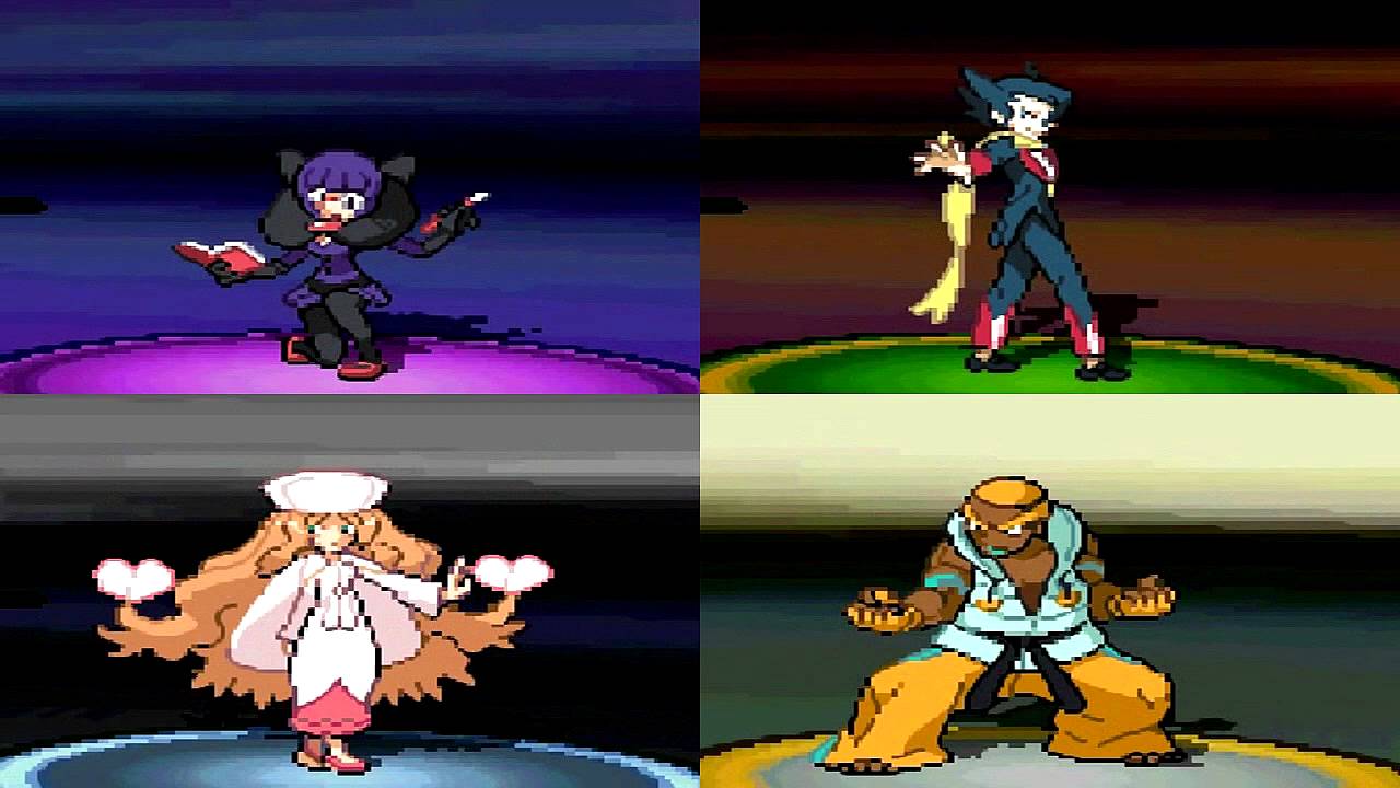Pokemon White Elite Four Champion pic Pokemon White Elite Four Champion